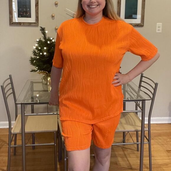 Women's Plus Size 2 Piece Ribbed Knit Matching Outfits NWT 16W - Picture 4 of 8